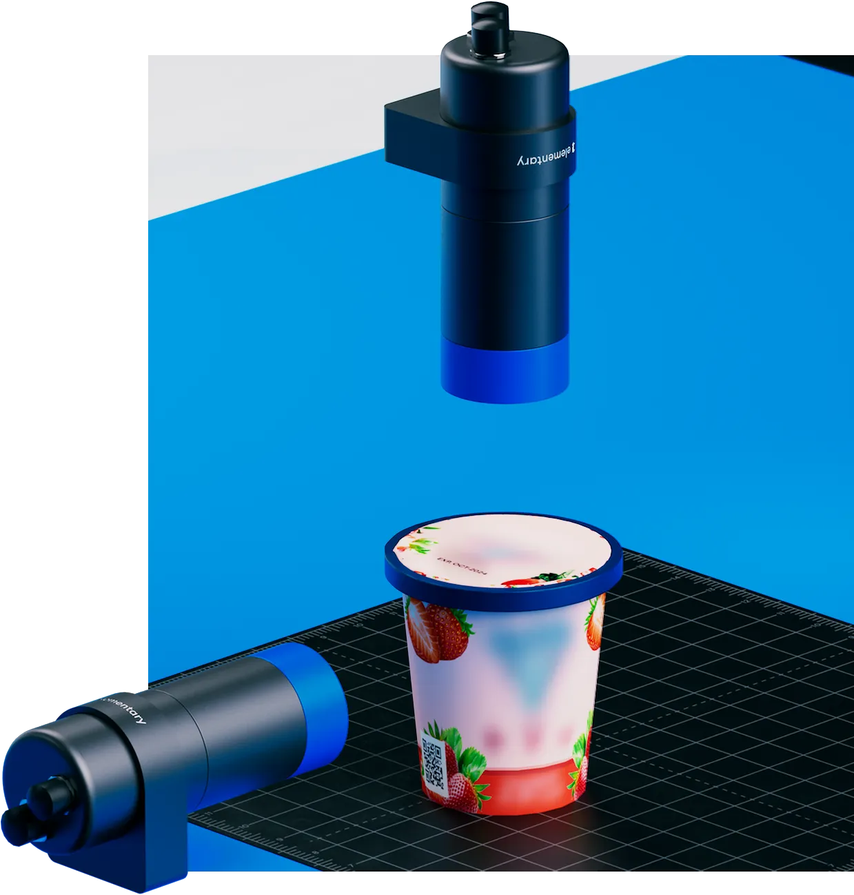 Yogurt Inspection Close-up